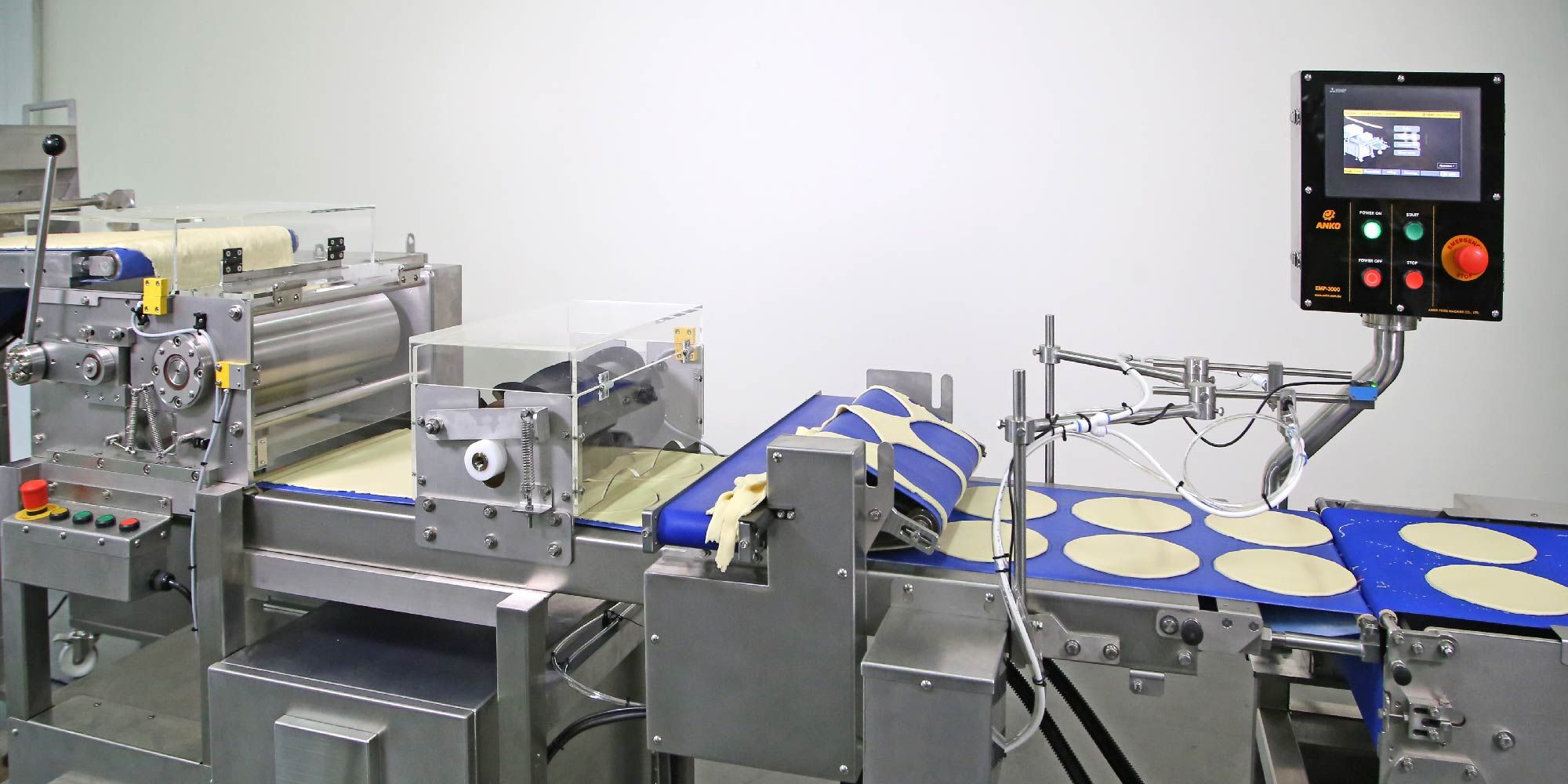 馅饼压薄面皮机