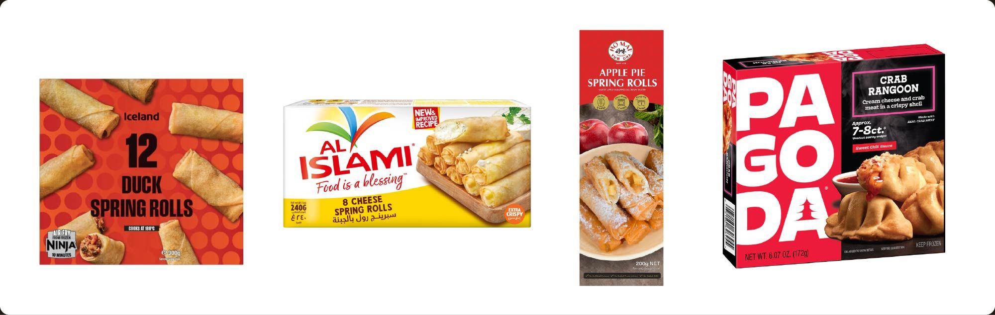 Creative Spring Roll Flavors Creative Spring Roll Flavors